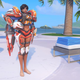 Illustration for article titled Even Lapsed iOverwatch/i Players Love Pharahs New Lifeguard Skin